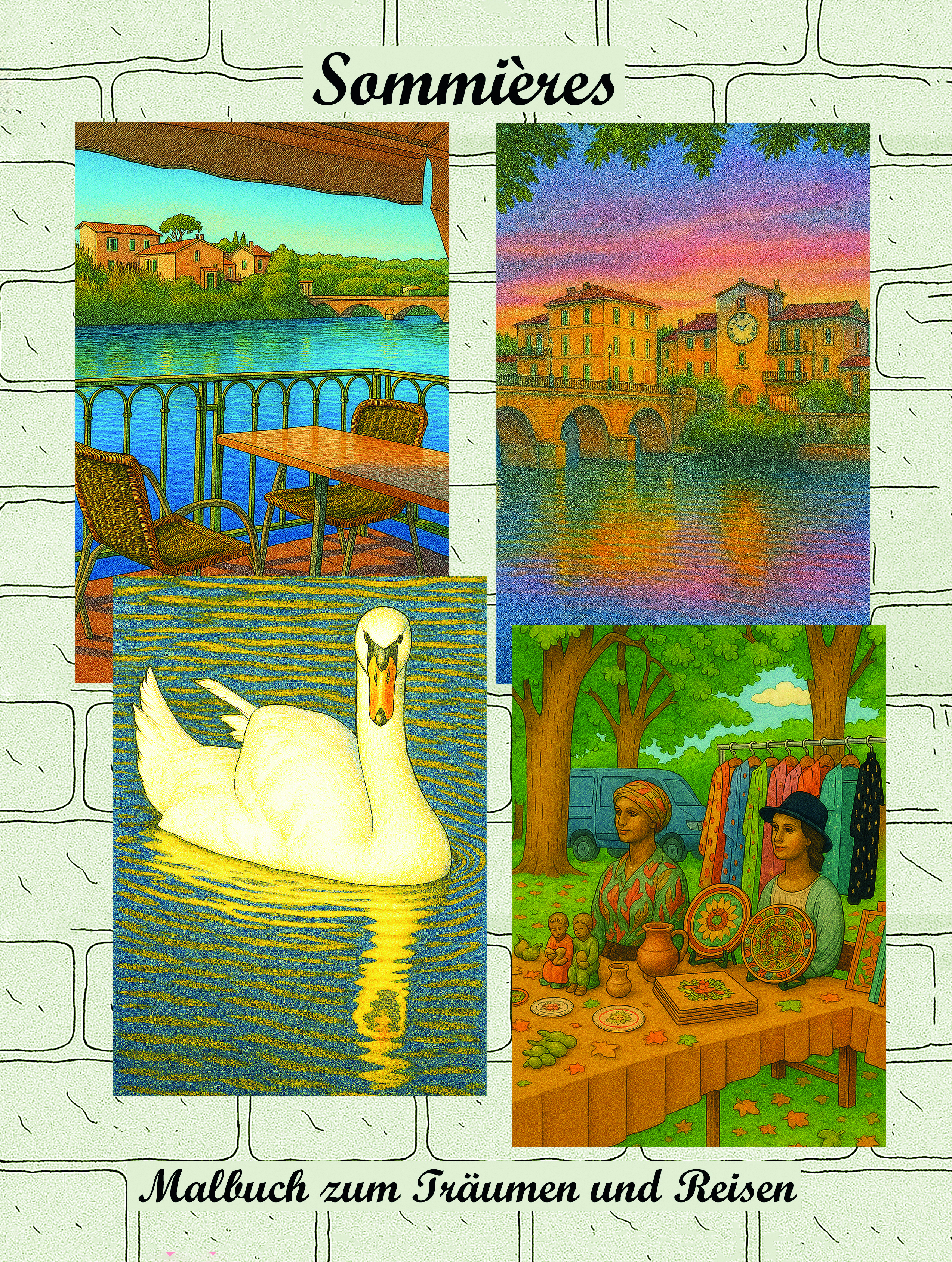 Reise-Malbuch Sommi&egrave;res